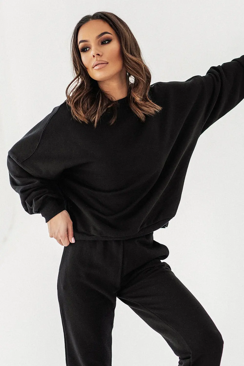 Bluza Dresowa Czarna